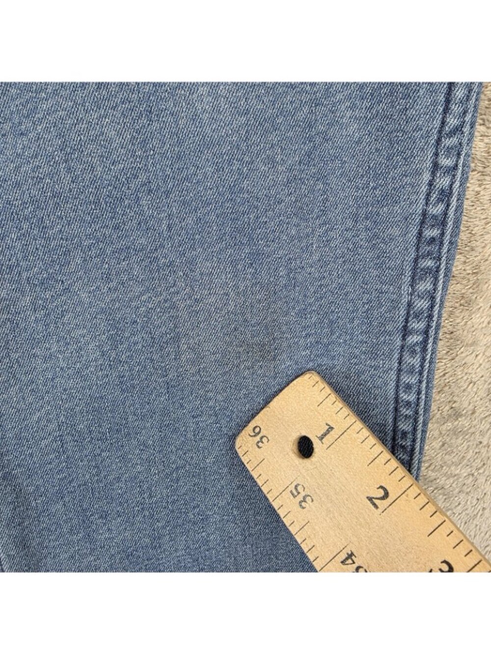 Levis Line 8 Jeans Womens 34 Blue Medium Wash Skinny Slim Stretch Denim Pants - Picture 3 of 13